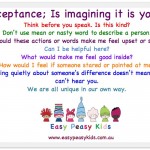 How I teach children Acceptance 