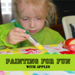 Easy Peasy Kids: Apple Print Painting