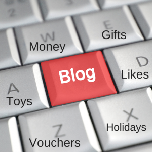 What defines a sponsored blog post