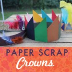 Easy Peasy Paper Scrap Crowns